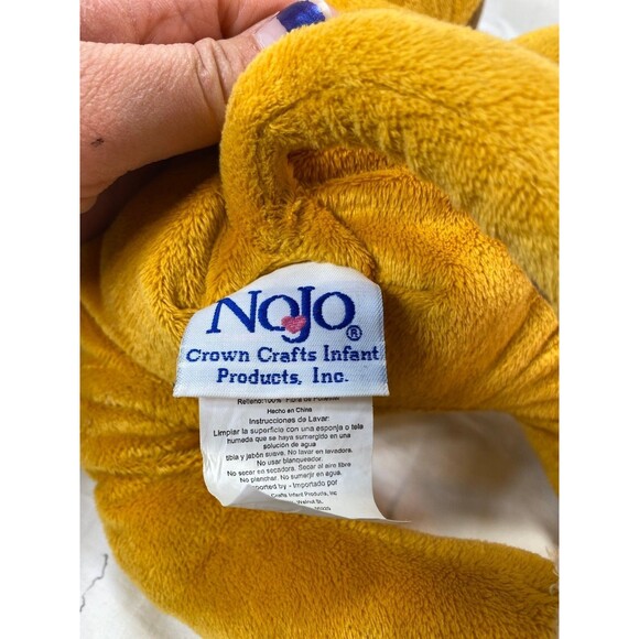 Nojo Baby Orange Tiger Tate Cub Cat Plush 15” sitting, Stuffed Toy Lovey - Picture 7 of 7